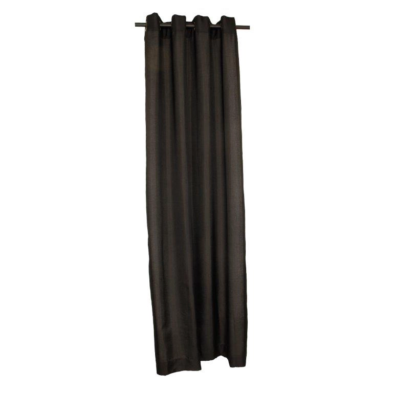 CORTINA ARGOLLAS MATI NEGRO - 1