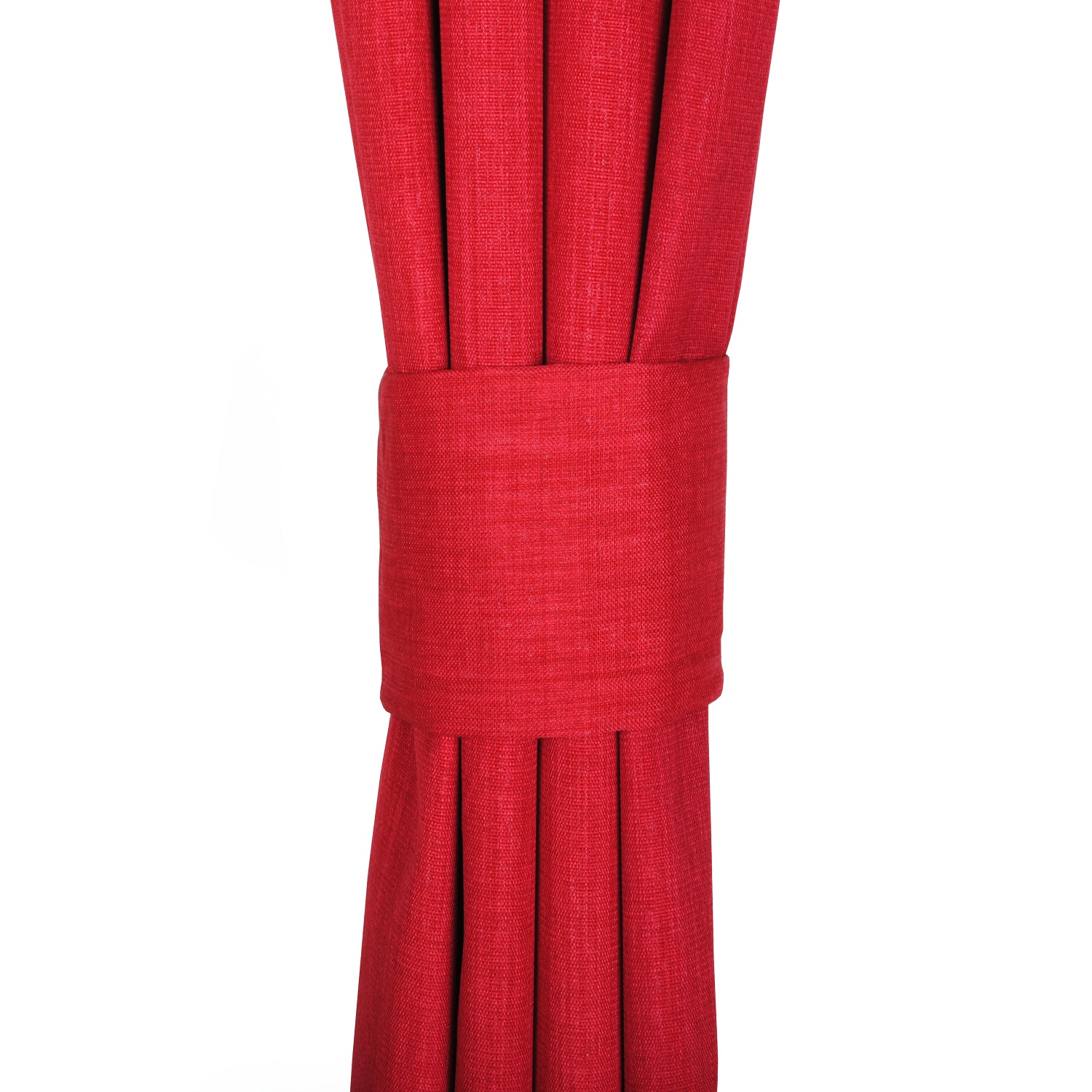 CORTINA ARGOLLAS BLACK OUT CITY ROJO - 3