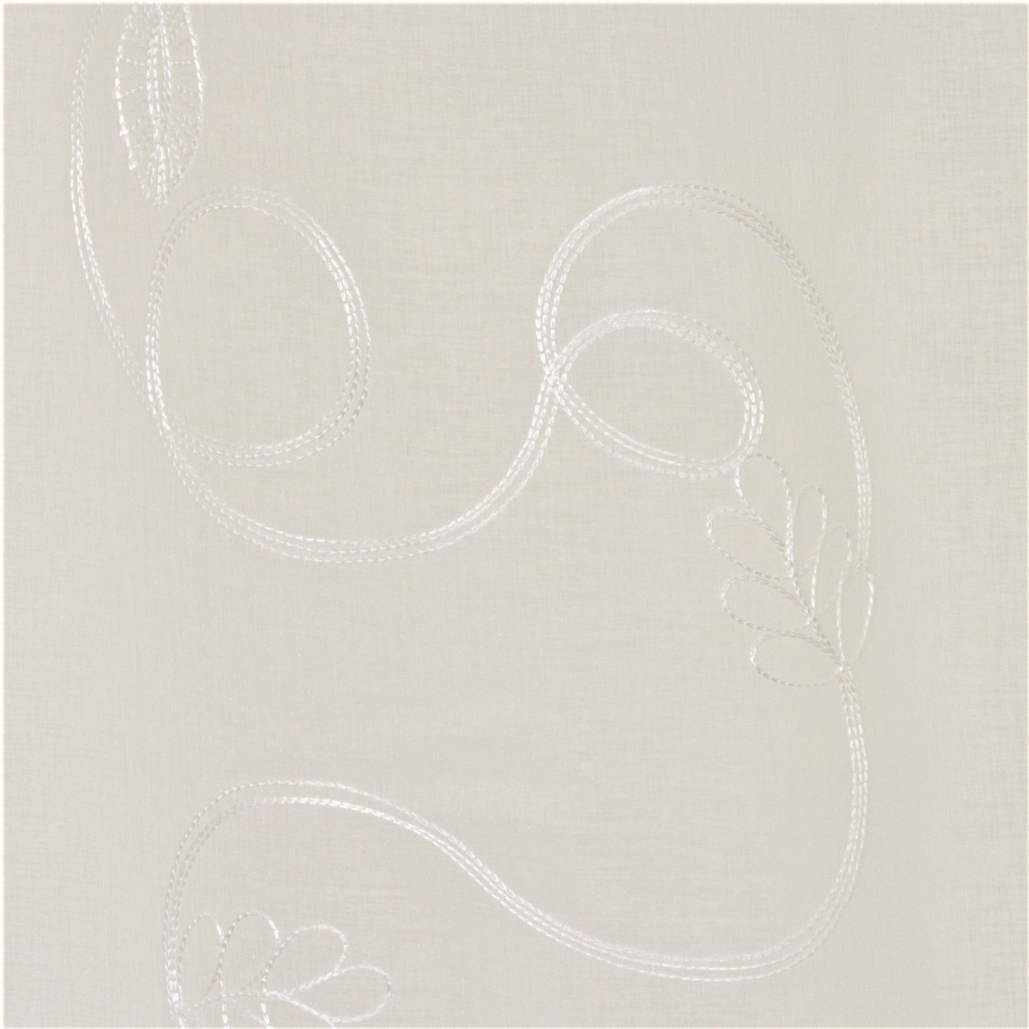 CORTINA ARGOLLAS SET VELO BORDADO BLANCO - 3