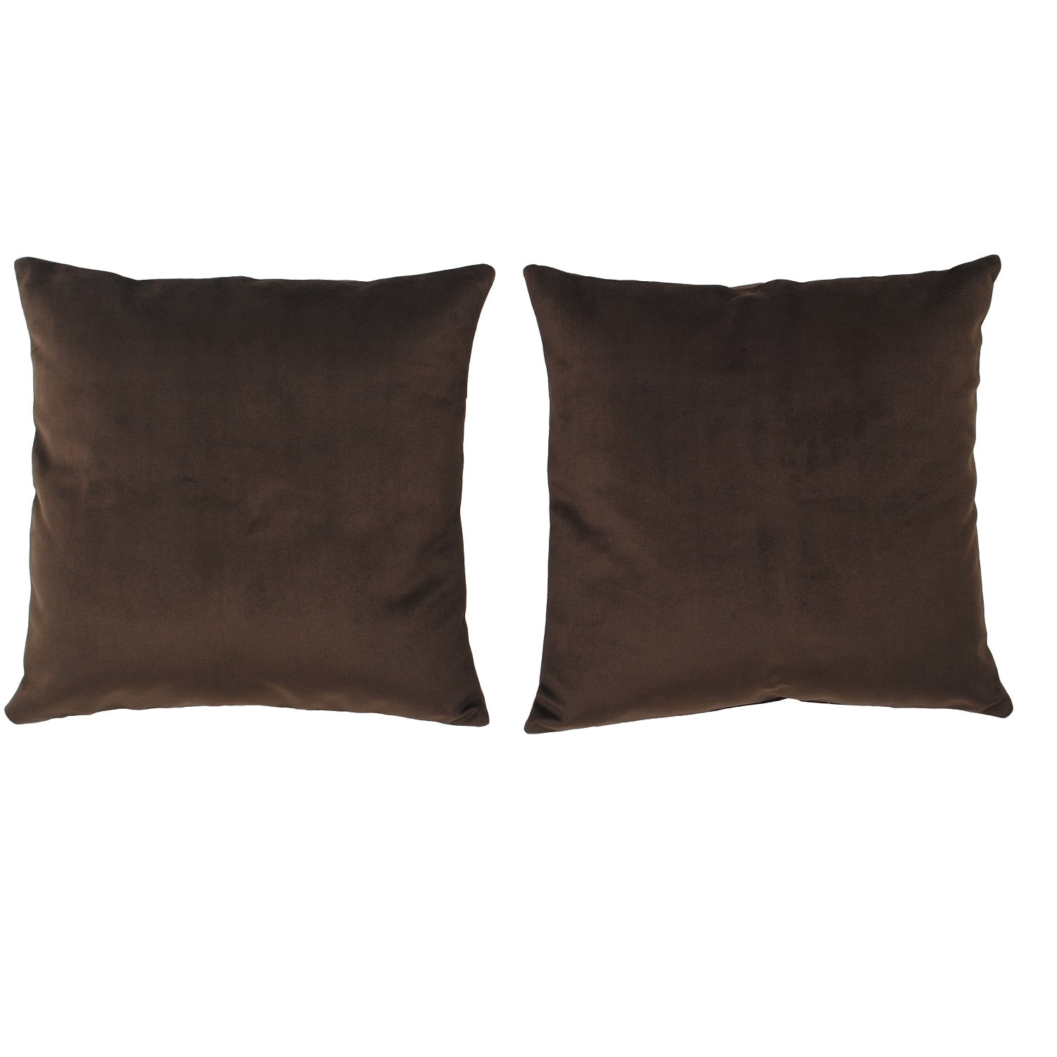 SET 2 COJINES MASEL FELPA CHOCOLATE - 1