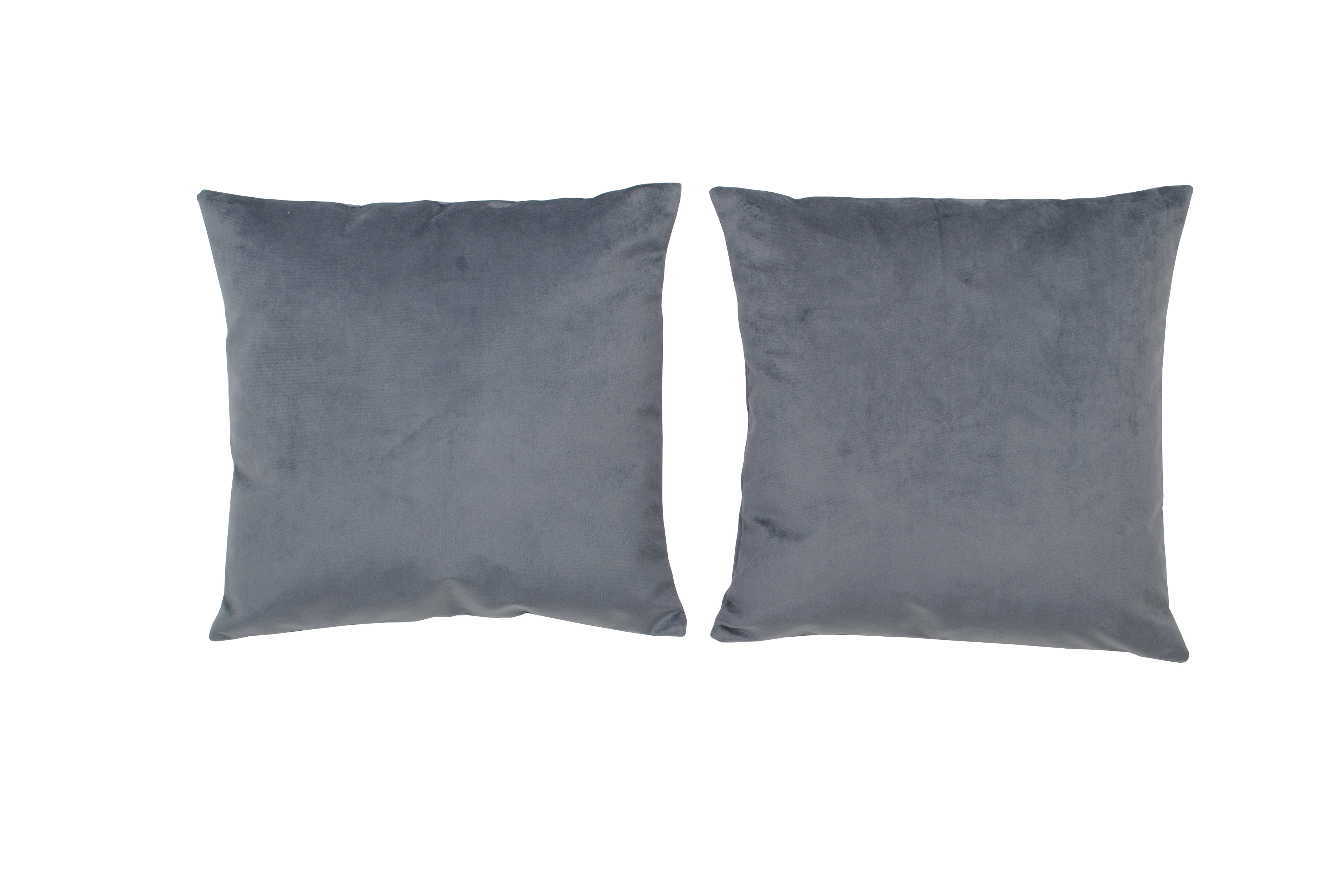 SET 2 COJINES MASEL FELPA GREY GRIS - 1