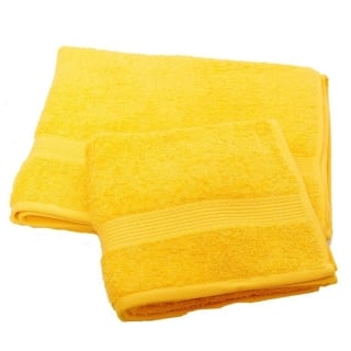 SET 2 TOALLAS FLORENTINO AMARILLO | Amarillo - 1