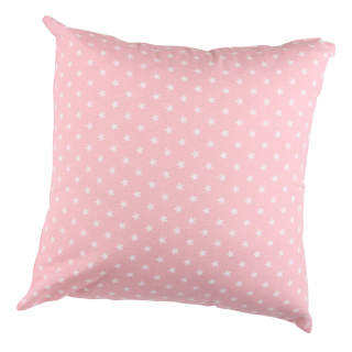 COJÍN MASEL SET 2 LONA ESTRELLITA ROSA - 1