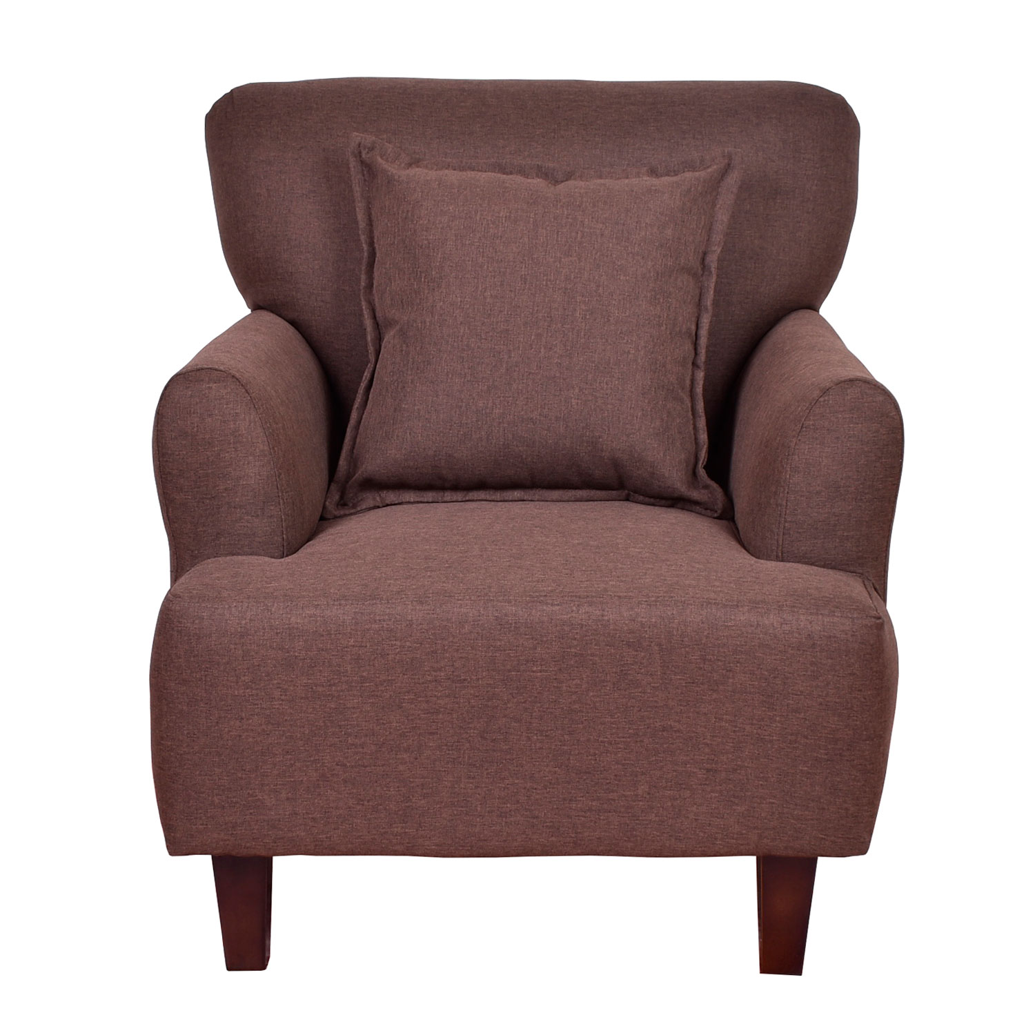 POLTRONA MASEL YORK 1 CUERPO CHOCOLATE 75X55X92 CM - 1