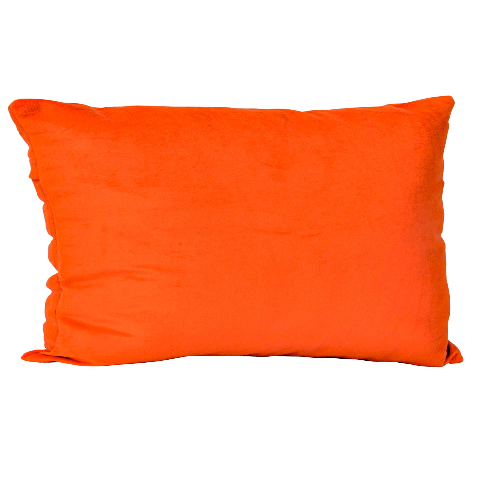 COJÍN MASEL FELPA NEW VELVET 30 X 60 CM NARANJA - 1