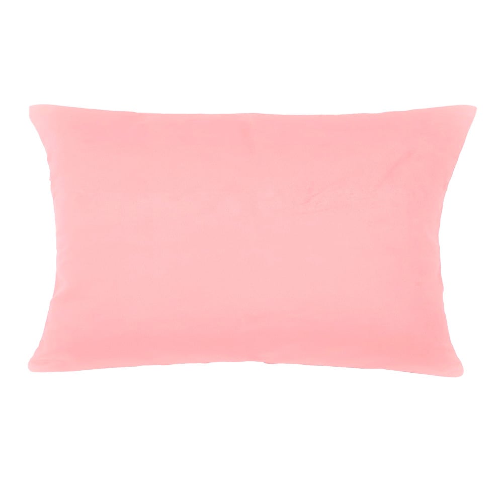 COJÍN MASEL FELPA NEW VELVET DO 30 X 60 CM ROSA - 1