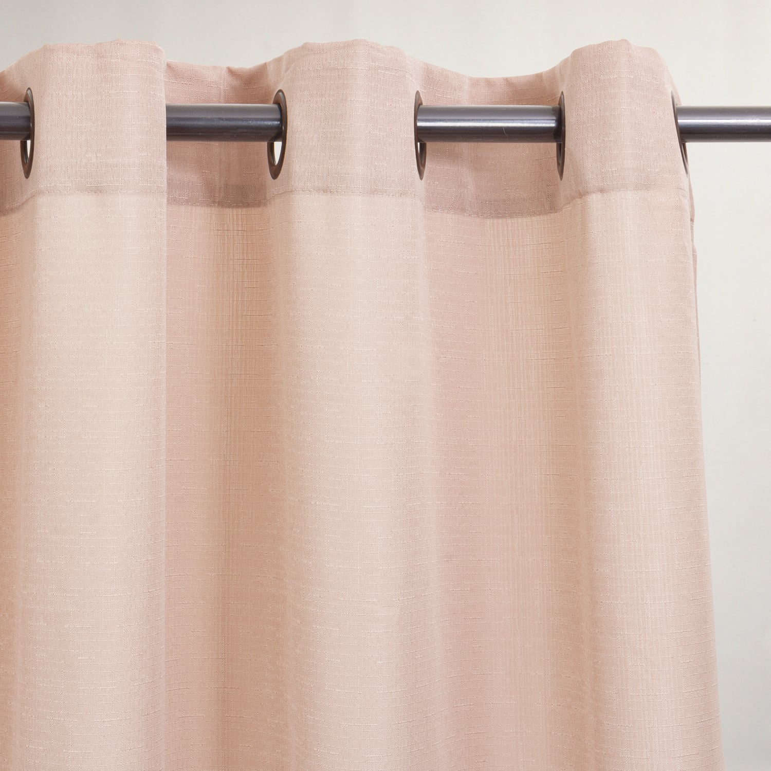 CORTINAS ARGOLLAS SET YASMIN TAUPE - 1