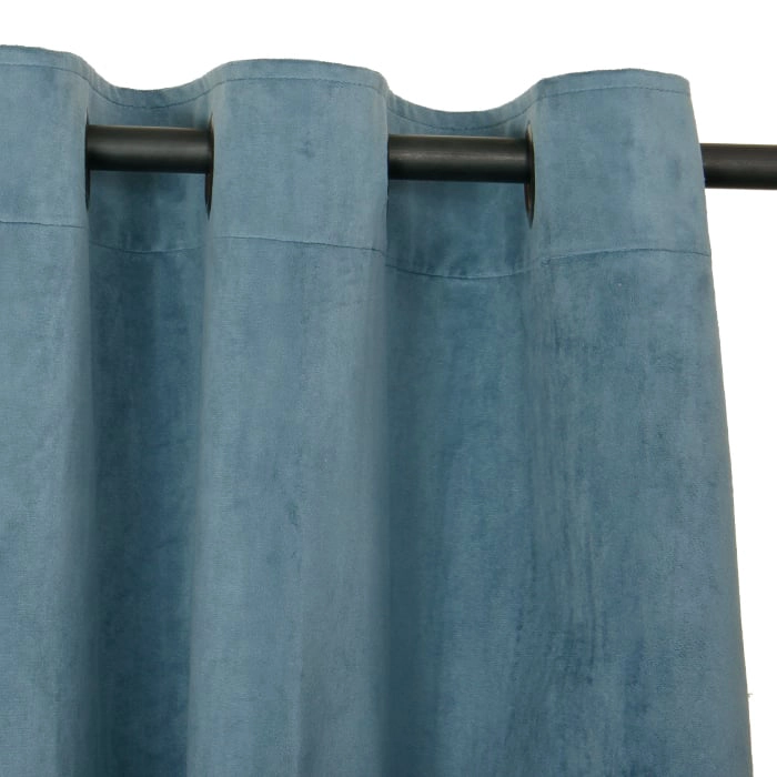 CORTINA ARGOLLAS FELPA NEW VELVET PETROLEO - 1