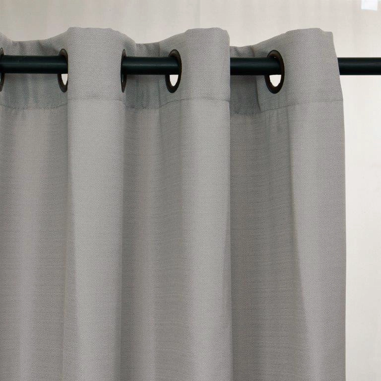 CORTINAS ARGOLLAS SET BARBARA GREY - 1