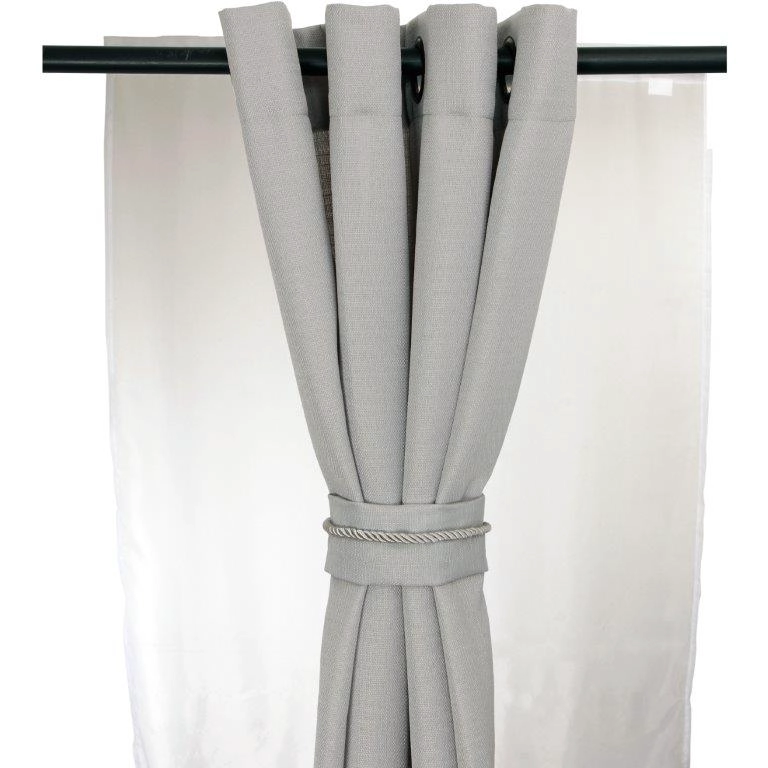 CORTINAS ARGOLLAS SET BARBARA GREY - 2