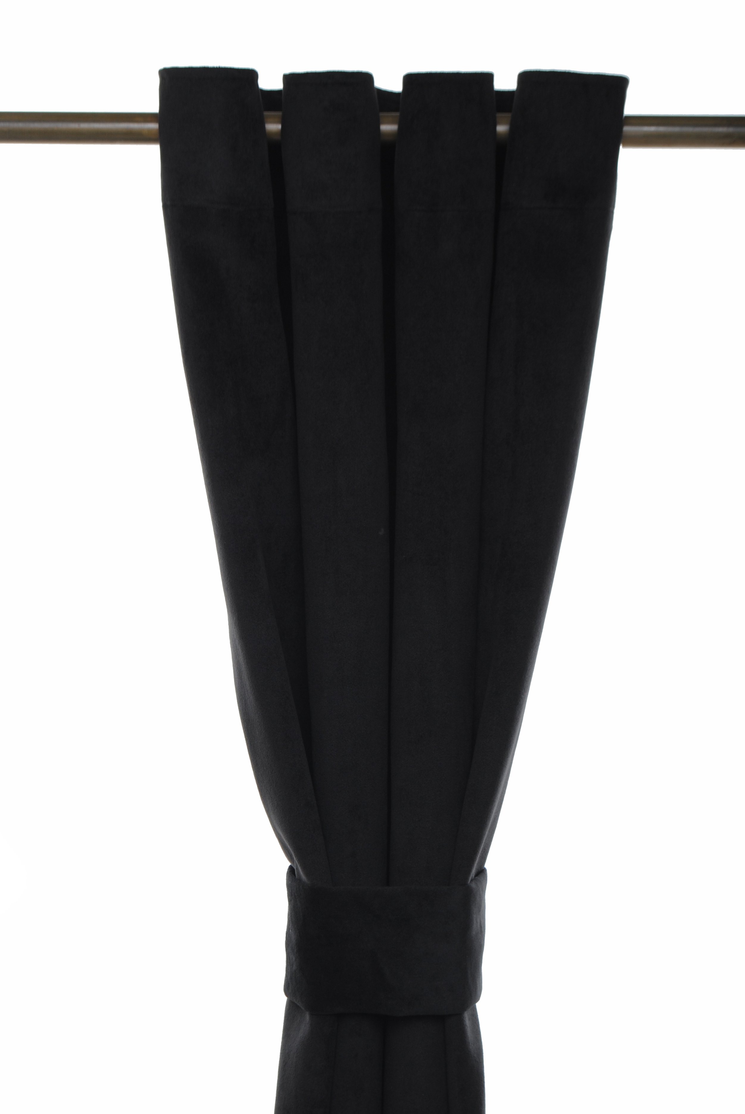 CORTINA ARGOLLAS FELPA NEW VELVET BLACK - 2