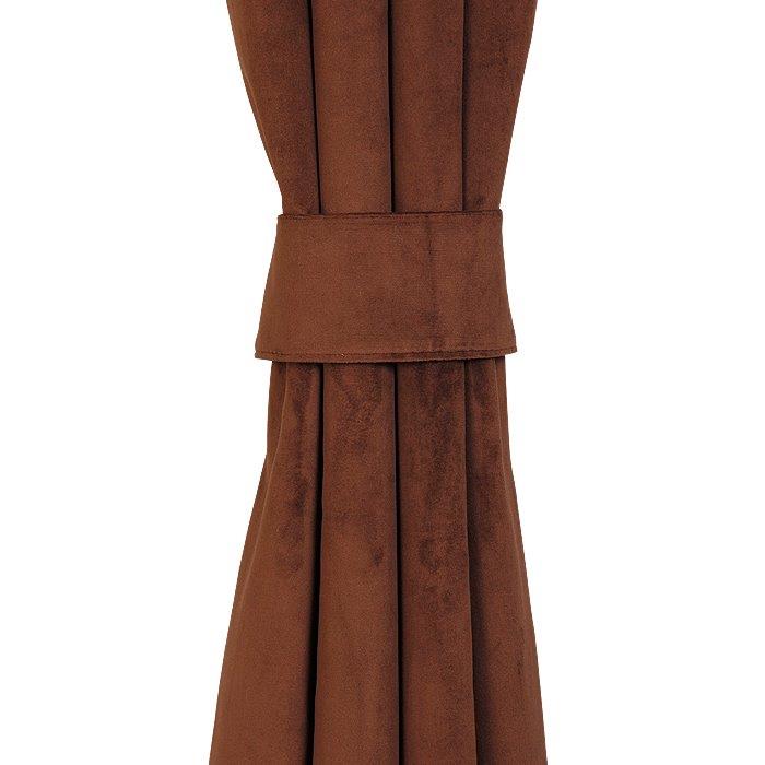 CORTINA ARGOLLAS FELPA NEW VELVET CHOCOLATE - 2