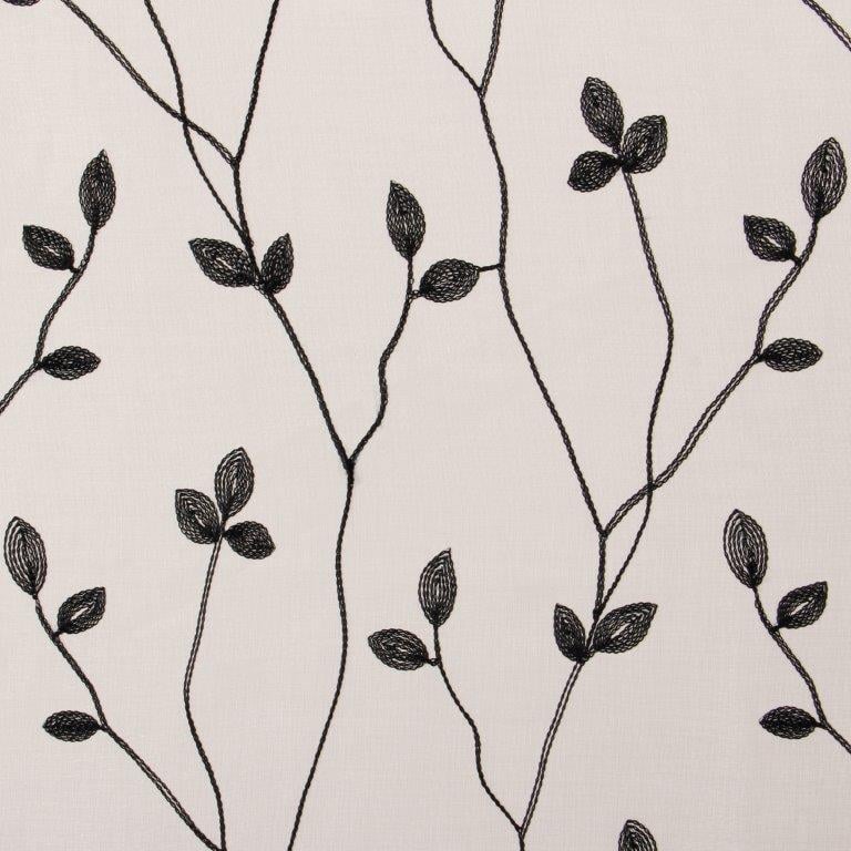 CORTINAS ARGOLLAS SET TERESITA BLACK - 2