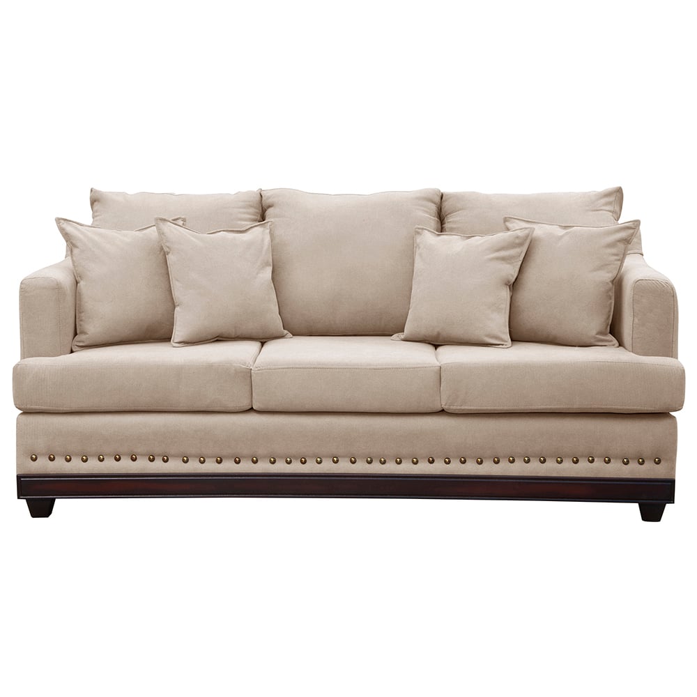 SOFÁ MASEL ESTAMBUL 3 CUERPOS BEIGE 200X90X95 - 1