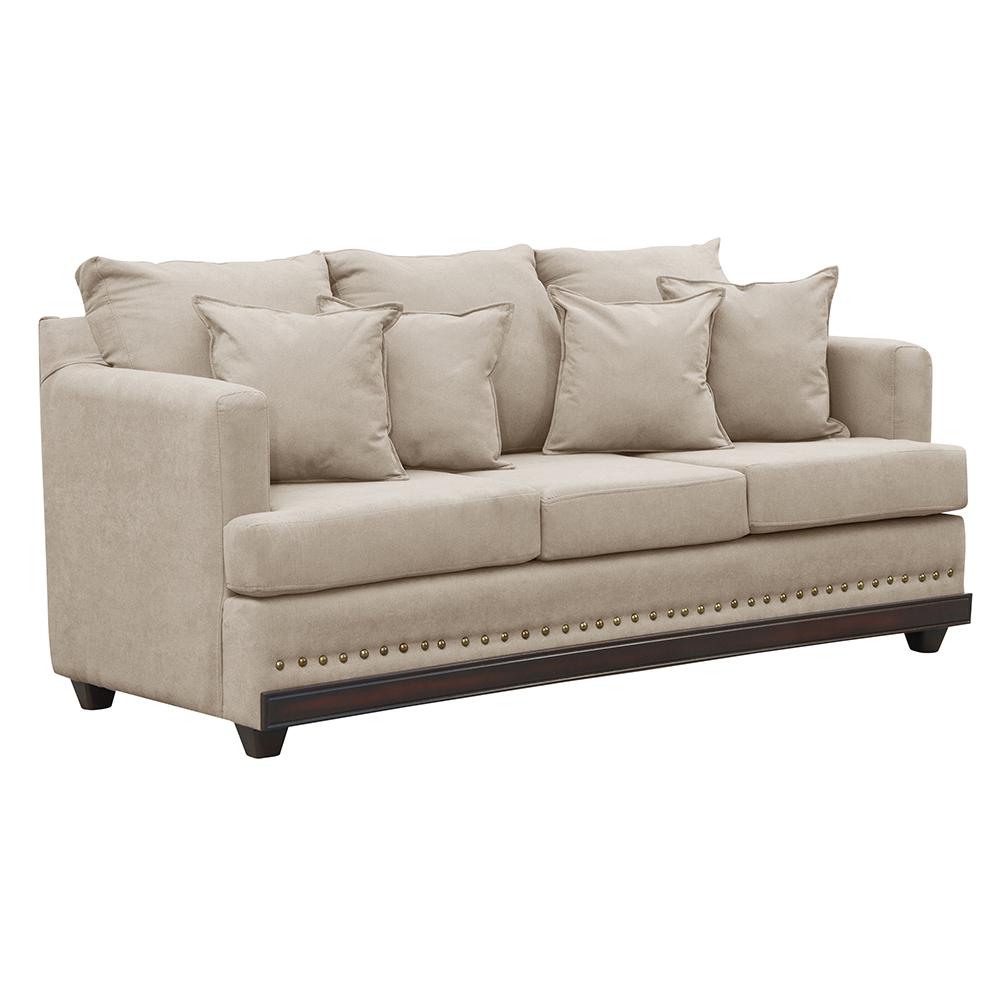 SOFÁ MASEL ESTAMBUL 3 CUERPOS BEIGE 200X90X95 - 2