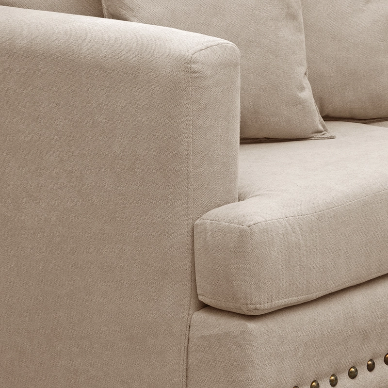 SOFÁ MASEL ESTAMBUL 3 CUERPOS BEIGE 200X90X95 - 3