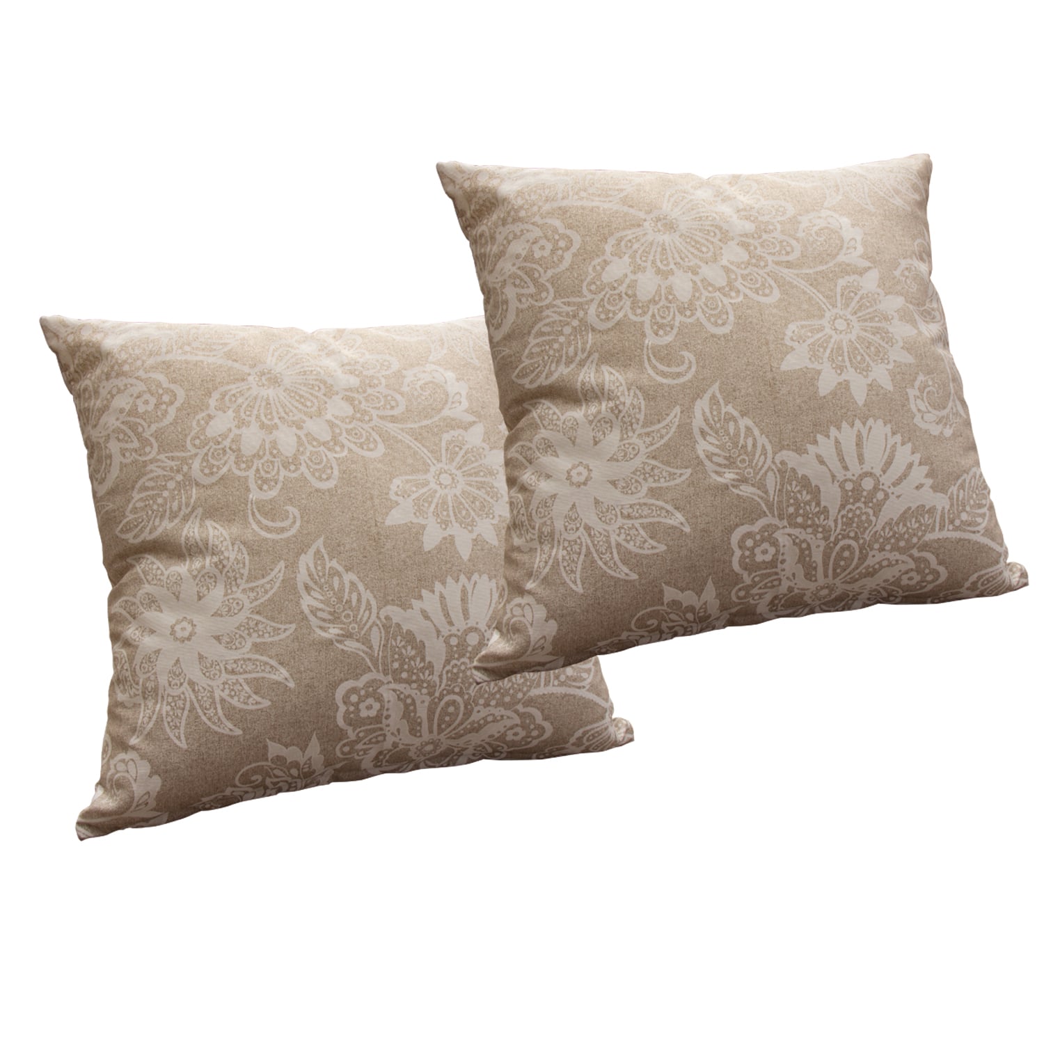 SET 2 DECORATIVOS PAMI 50X50 BEIGE