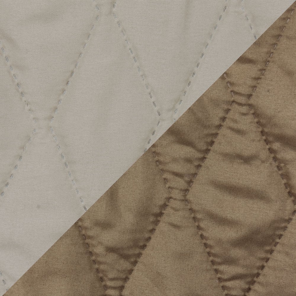 QUILT BICOLOR MASEL 1,5 PLAZAS CAFE-BEIGE 180X250 - 2