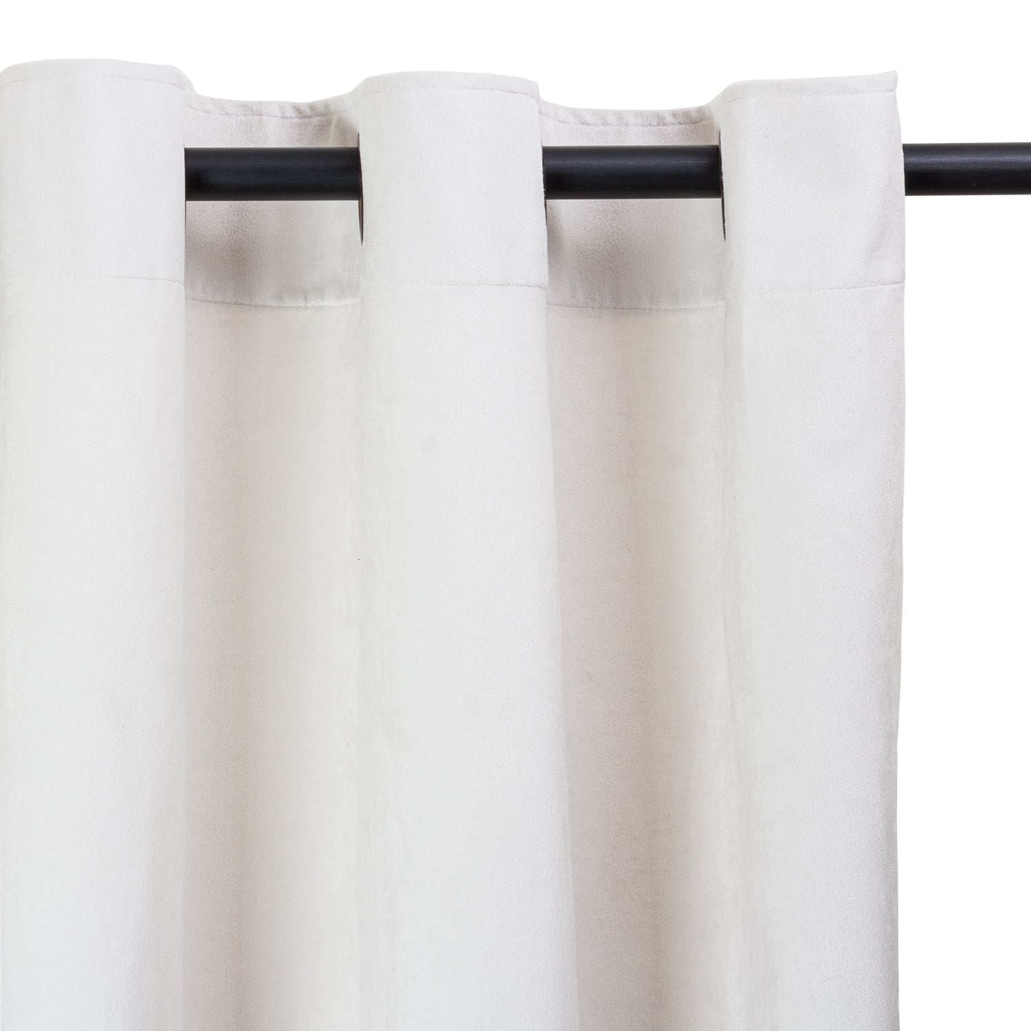 CORTINA ARGOLLAS FELPA NEW VELVET IVORY - 1