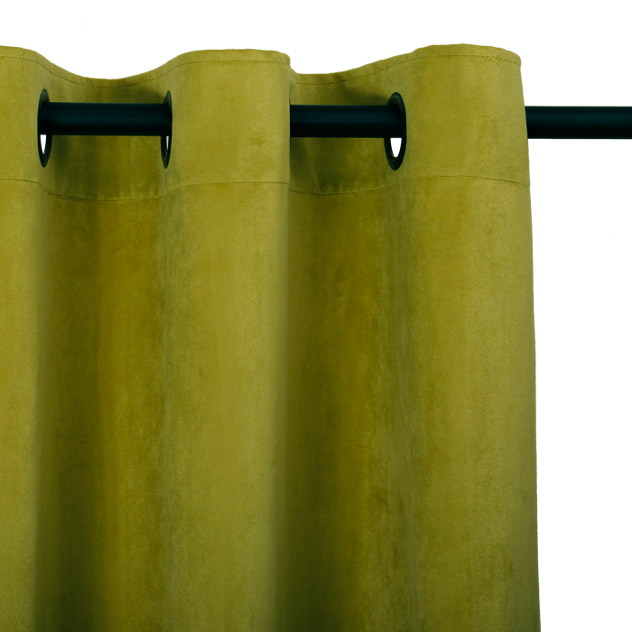 CORTINA ARGOLLAS FELPA NEW VELVET OLIVA - 1