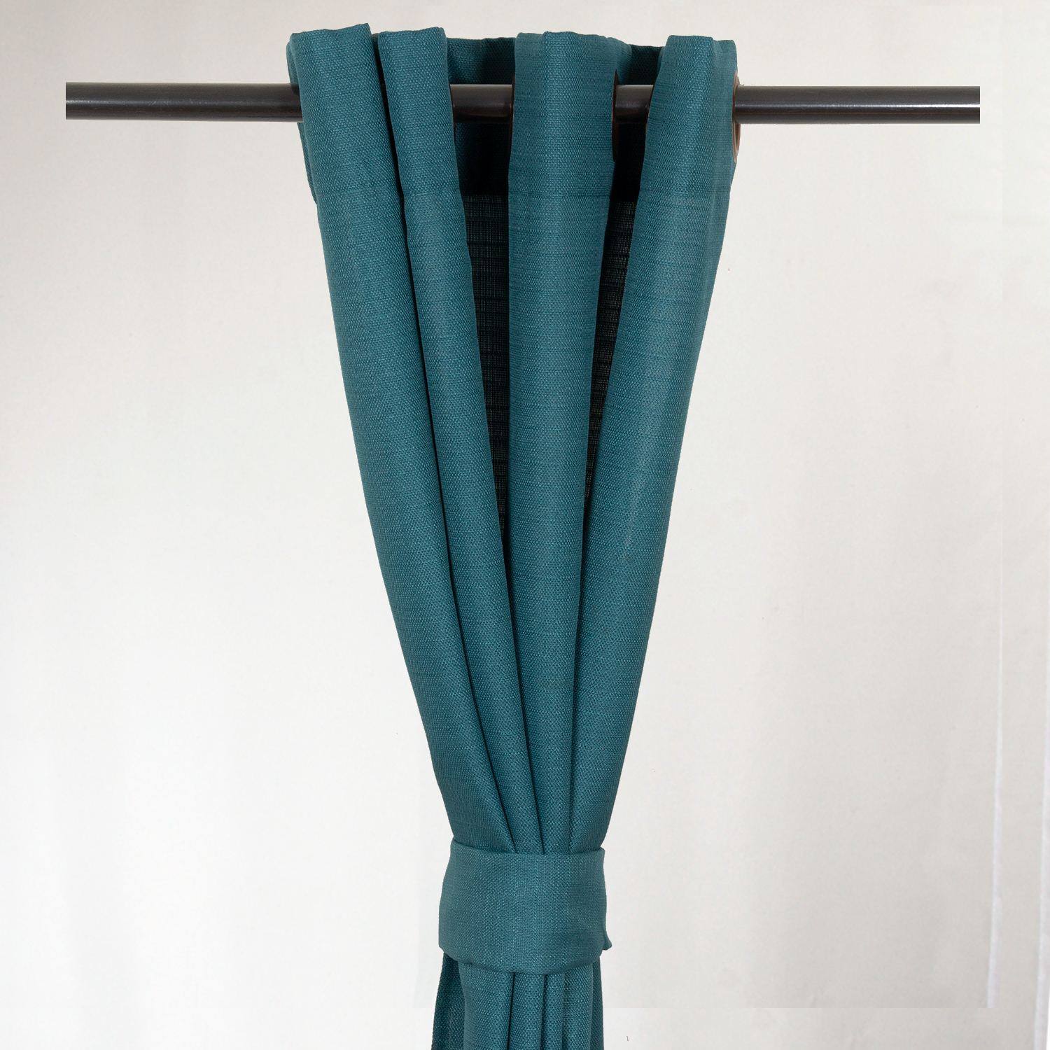 CORTINAS ARGOLLAS SET BARBARA TURQUESA - 3