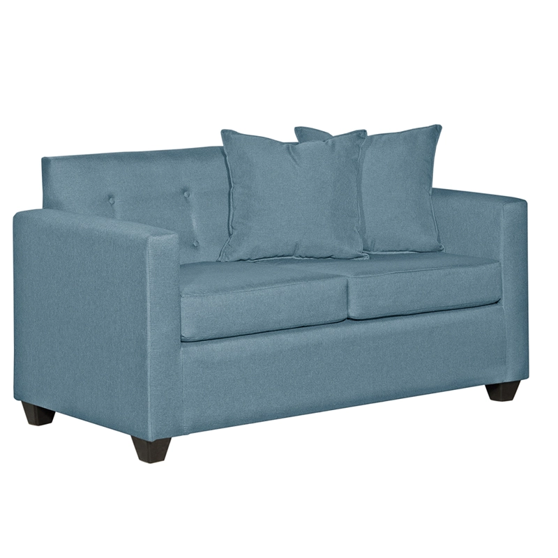 SOFA 2C  GRAMADO TELA TURQUESA 130X70X83 - 2
