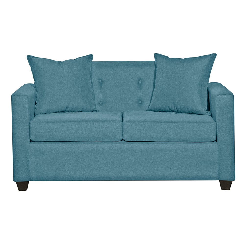SOFA 2C GRAMADO TELA TURQUESA 130X70X83 - 3