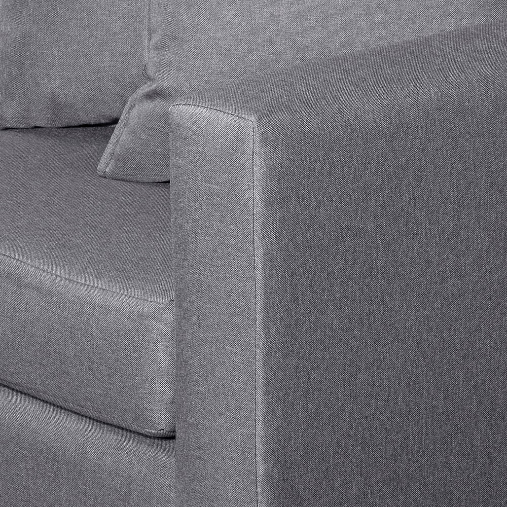 SOFA 2C  GRAMADO TELA GRIS  130X70X83 - 3