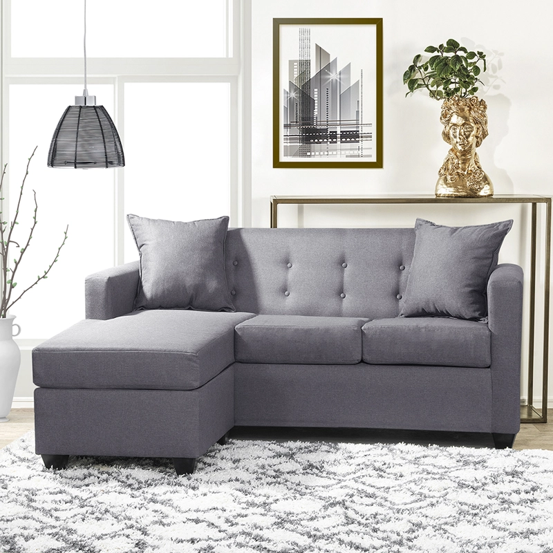SECCIONAL INTERCAMBIABLE GRAMADO TELA GRIS  170X130X83 - 1