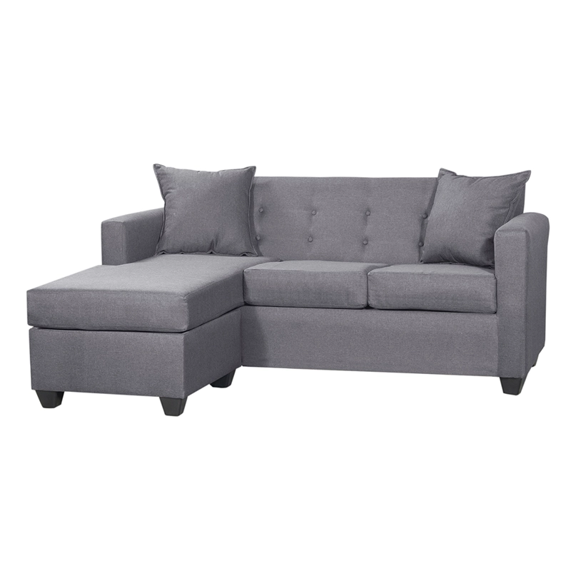 SECCIONAL INTERCAMBIABLE GRAMADO TELA GRIS  170X130X83 - 3