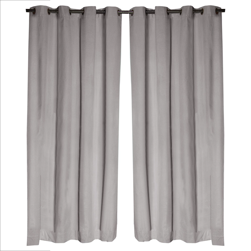 SET 2 CORTINAS BLACK OUT CALIFORNIA  CHOCOLATE - 1