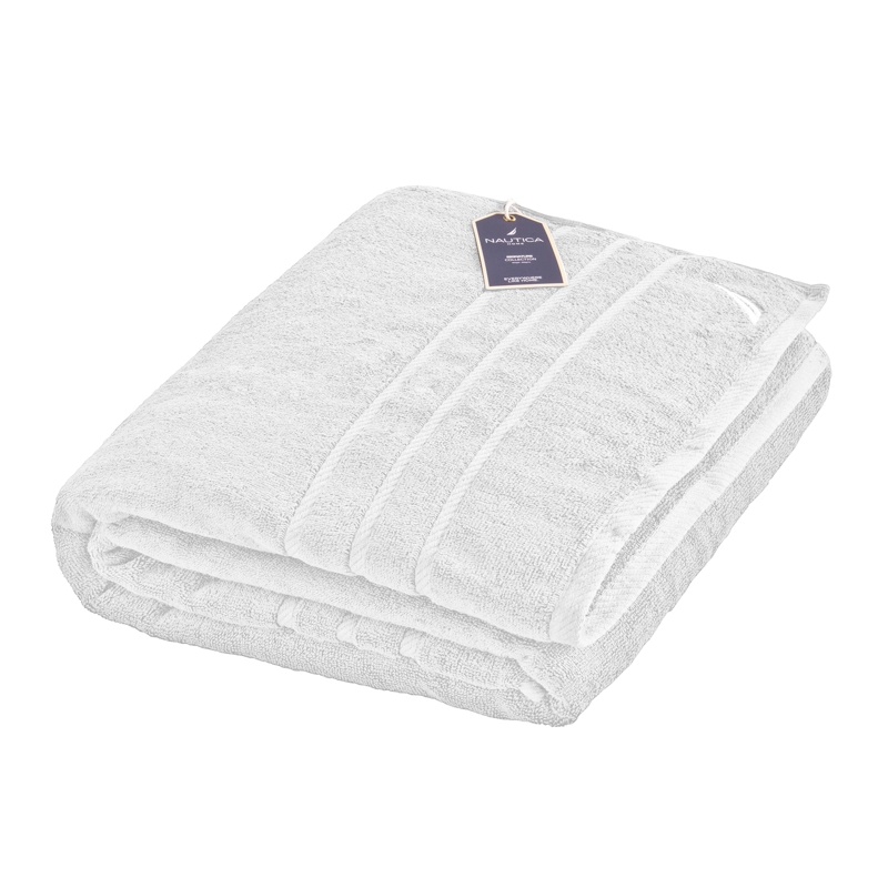 TOALLA  BAÑO 76 X137 BLANCA-NAUTICA - 3
