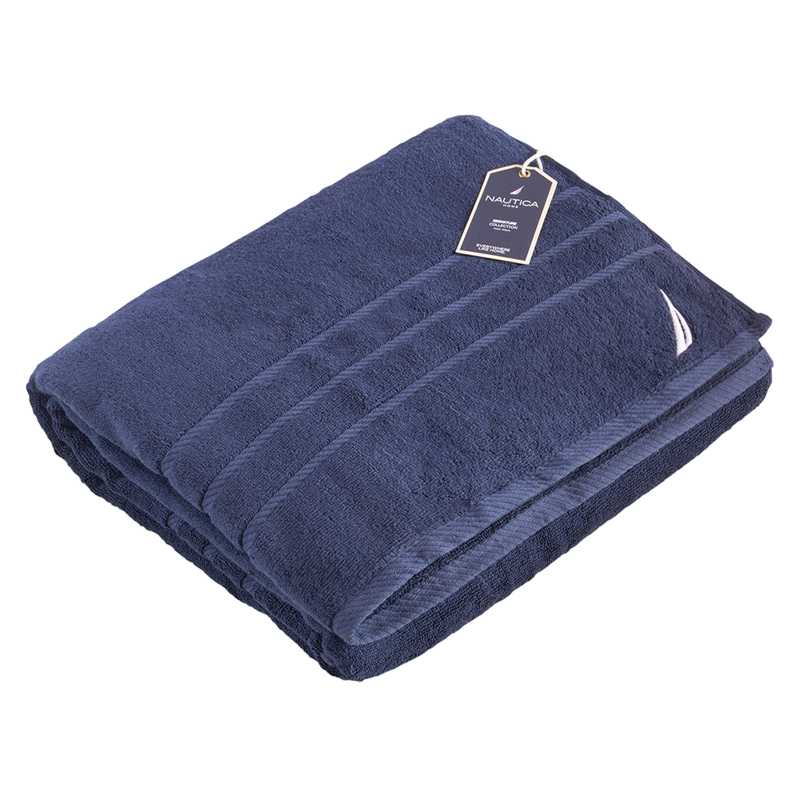 TOALLA BAÑO 76 X137 AZUL MARINO-NAUTICA - 1