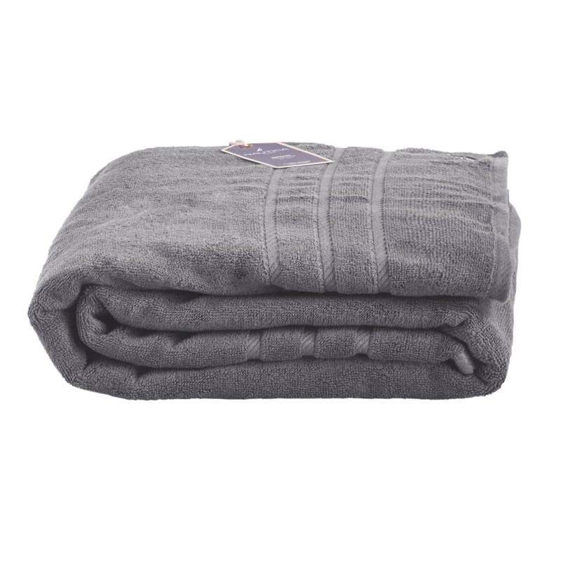 TOALLA  BAÑO 76 X137 GRIS OSCURO-NAUTICA - 3