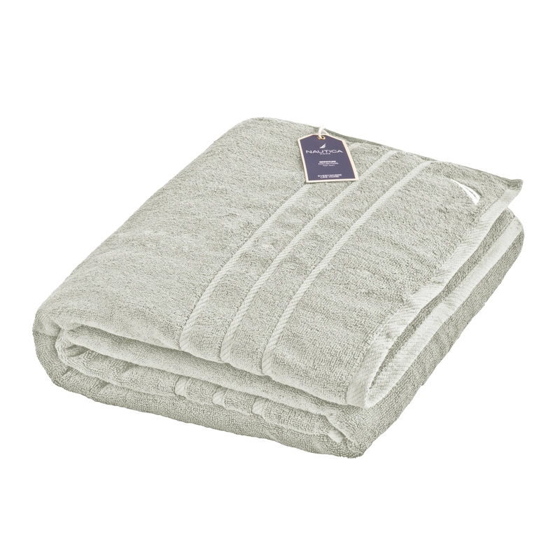 TOALLA  BAÑ 76 X137 GRIS PLATA- NAUTICA - 1