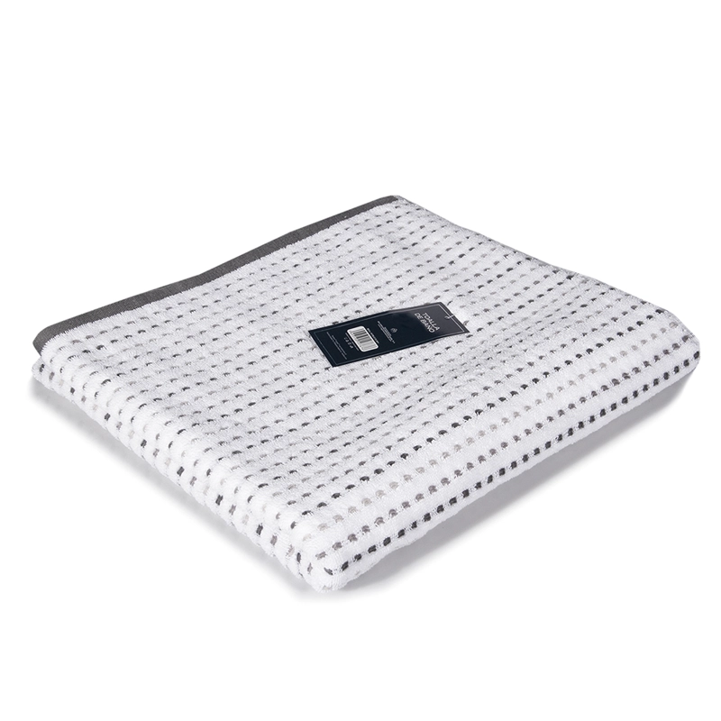 TOALLA  BAÑO STRIPE 76X137 BLNC GRIS- NAUTICA - 1