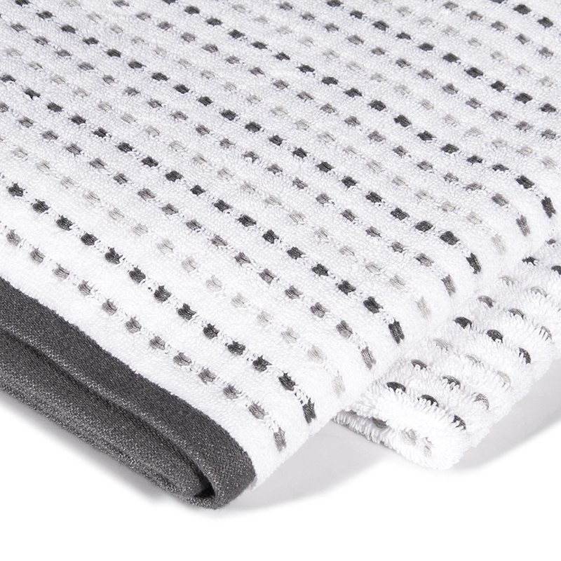 TOALLA  BAÑO STRIPE 76X137 BLNC GRIS- NAUTICA - 2