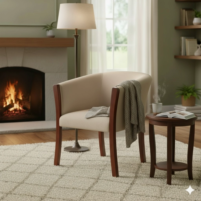 LIVING 311 PASTORA BEIGE CLARO SOFA 3 CUERPOS RESORTES + 2 SITIALES - 3