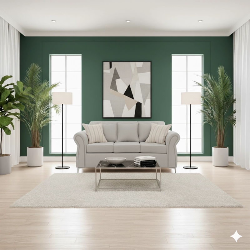 LIVING 311 SULLIVAN GRIS CLARO SOFA 3 CUERPOS + 2 POLTRONAS RESORTE POCKET FULL CONFORT - 3