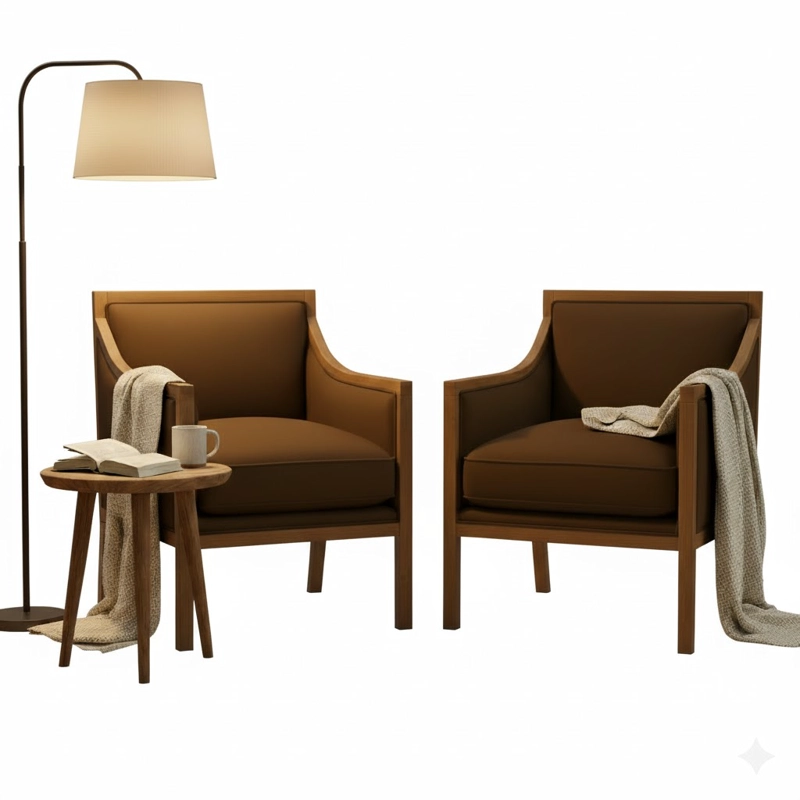 LIVING  311 METROPOLITAN CAFE SECCIONAL  RESORTES + 2 SITIALES - 4