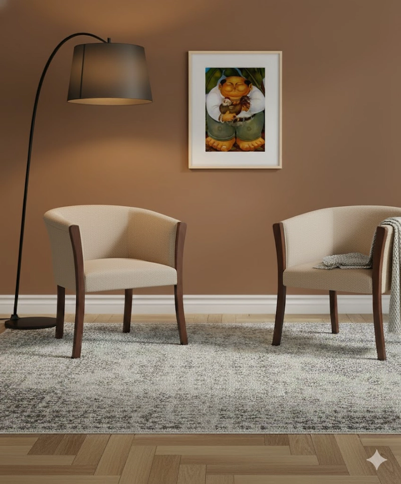LIVING 311 ANAKENA BEIGE SECCIONAL DE RESORTES CON DOS SITIALES MADERA TAPIZADOS - 4