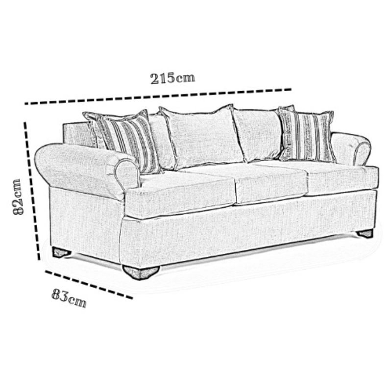 LIVING 311 OREGON NEGRO CUERO SINTETICO ENVEJECIDO SOFA 3 CUERPOS RESORTES + 2 SITIALES DE MADERA - 3