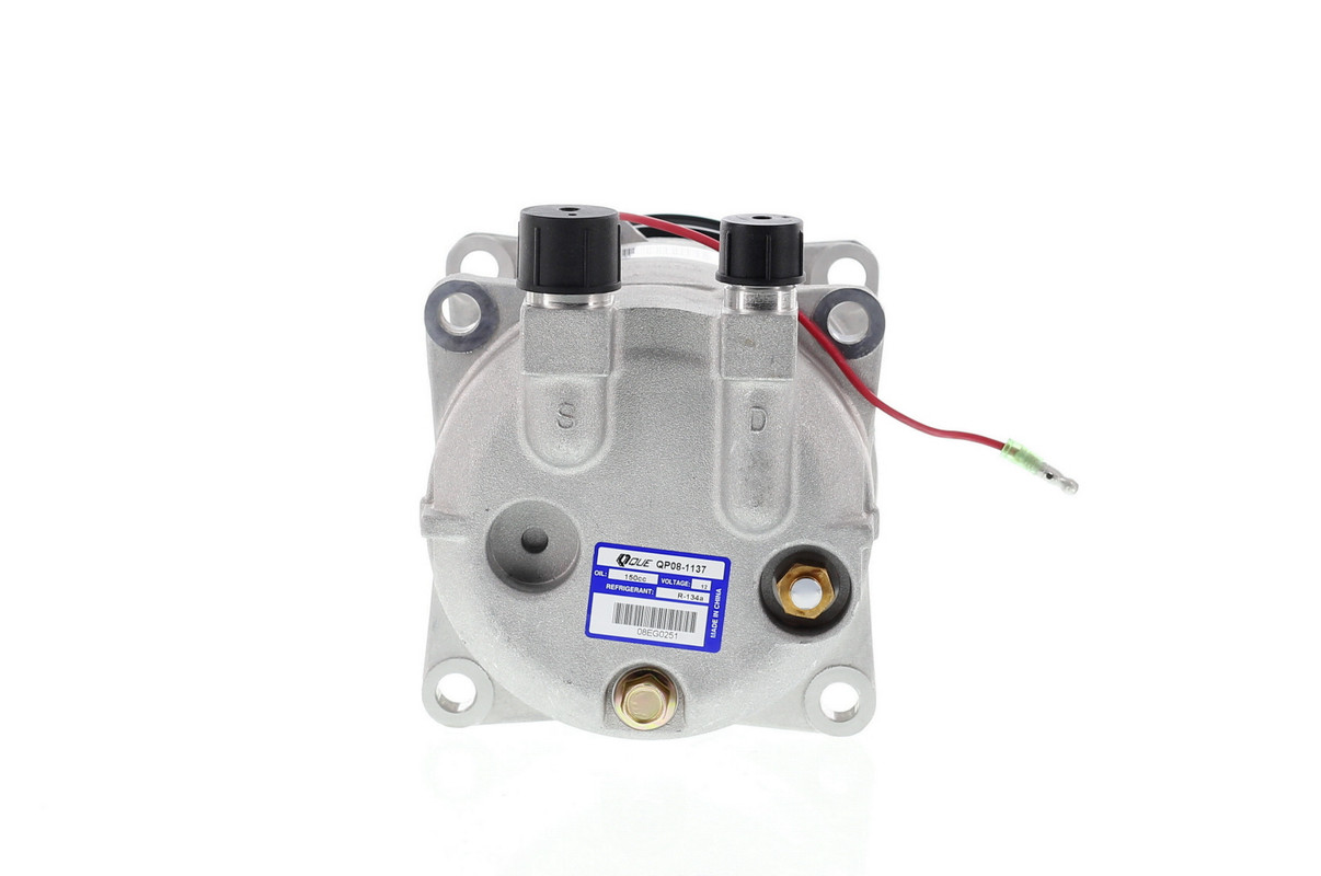 COMPRESOR DE A/C QUE TM08 6PK 12V 123MM - 2