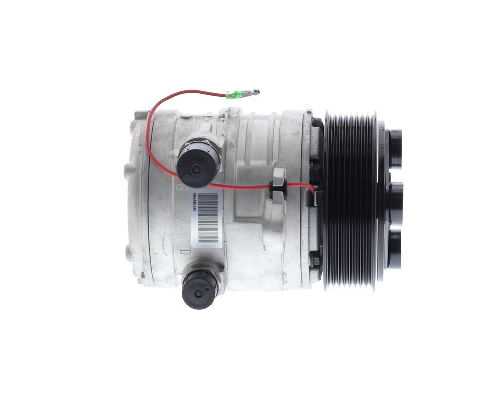 COMPRESOR DE A/C QUE TM08 8PK 12V 123MM MONTAJE ALTERNADOR - 3