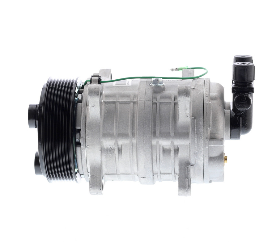COMPRESOR DE A/C TM16 8PK 24V 119MM MANIFOLD VOR QUE - 1