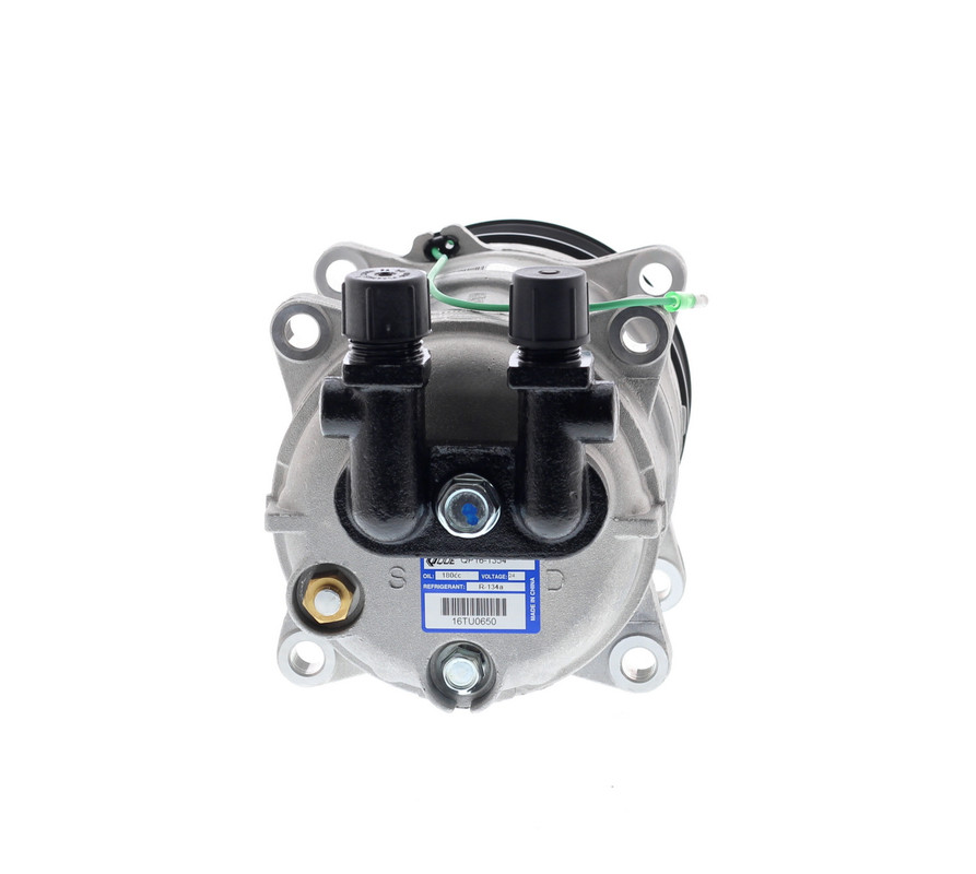 COMPRESOR DE A/C TM16 8PK 24V 119MM MANIFOLD VOR QUE - 2