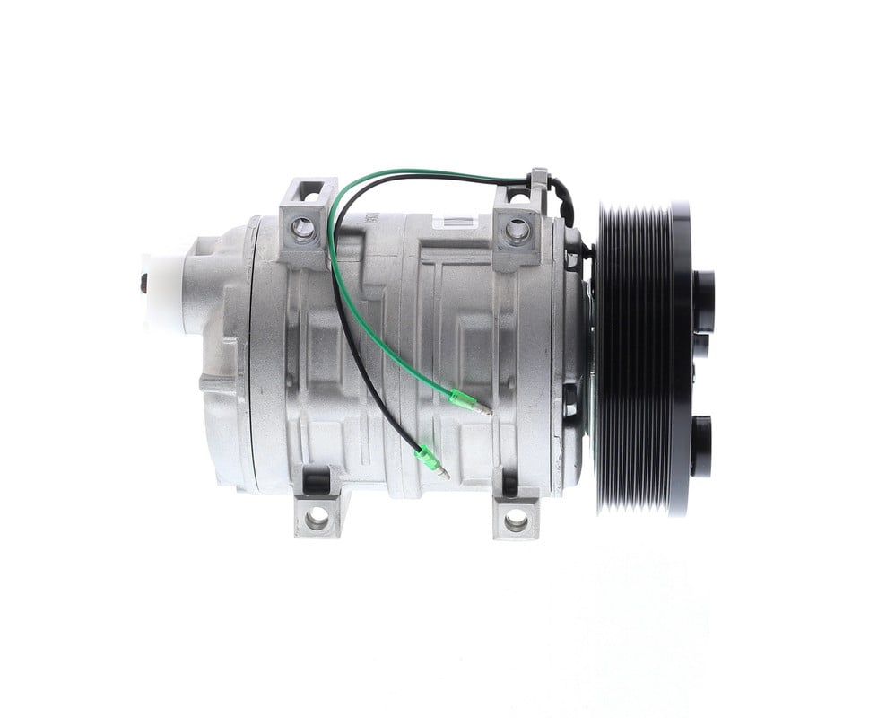 COMPRESOR DE A/C QUE TM21 8PK 24V 141MM SALIDA HORIZONTAL - 3