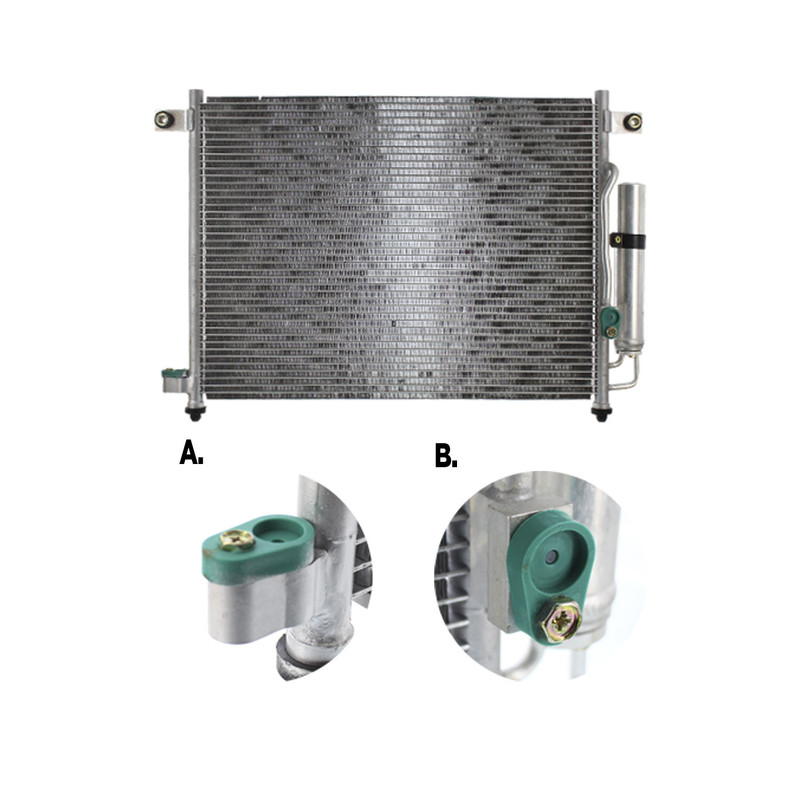 CONDENSADOR DE A/C AMERICAN AIR PARA CHEVROLET AVEO - 2