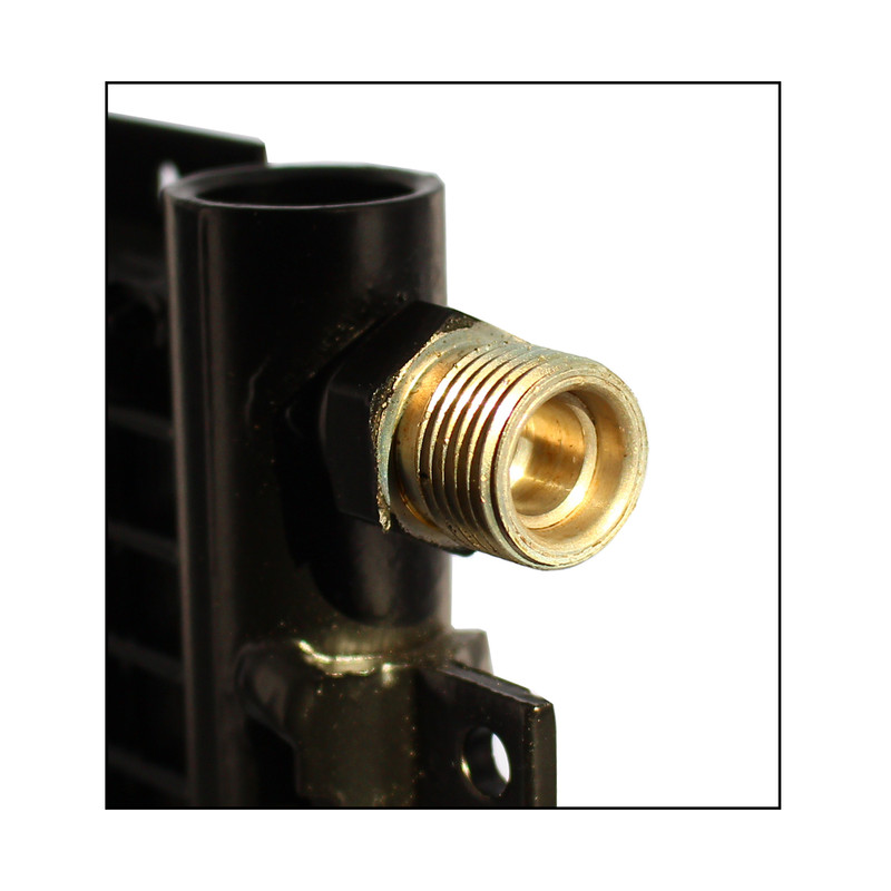 CONDENSADOR DE A/C AMERICAN AIR 12X24 18MM 4 RIELES UNIVERSAL - 2