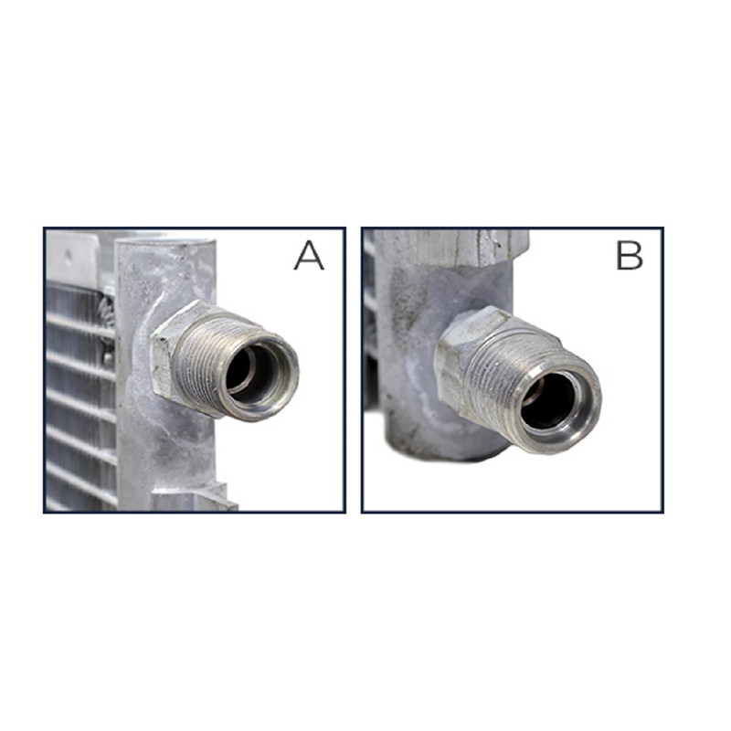 CONDENSADOR DE A/C AMERICAN AIR 15X27 4 RIELES FLUJO PARALELO UNIVERSAL - 2